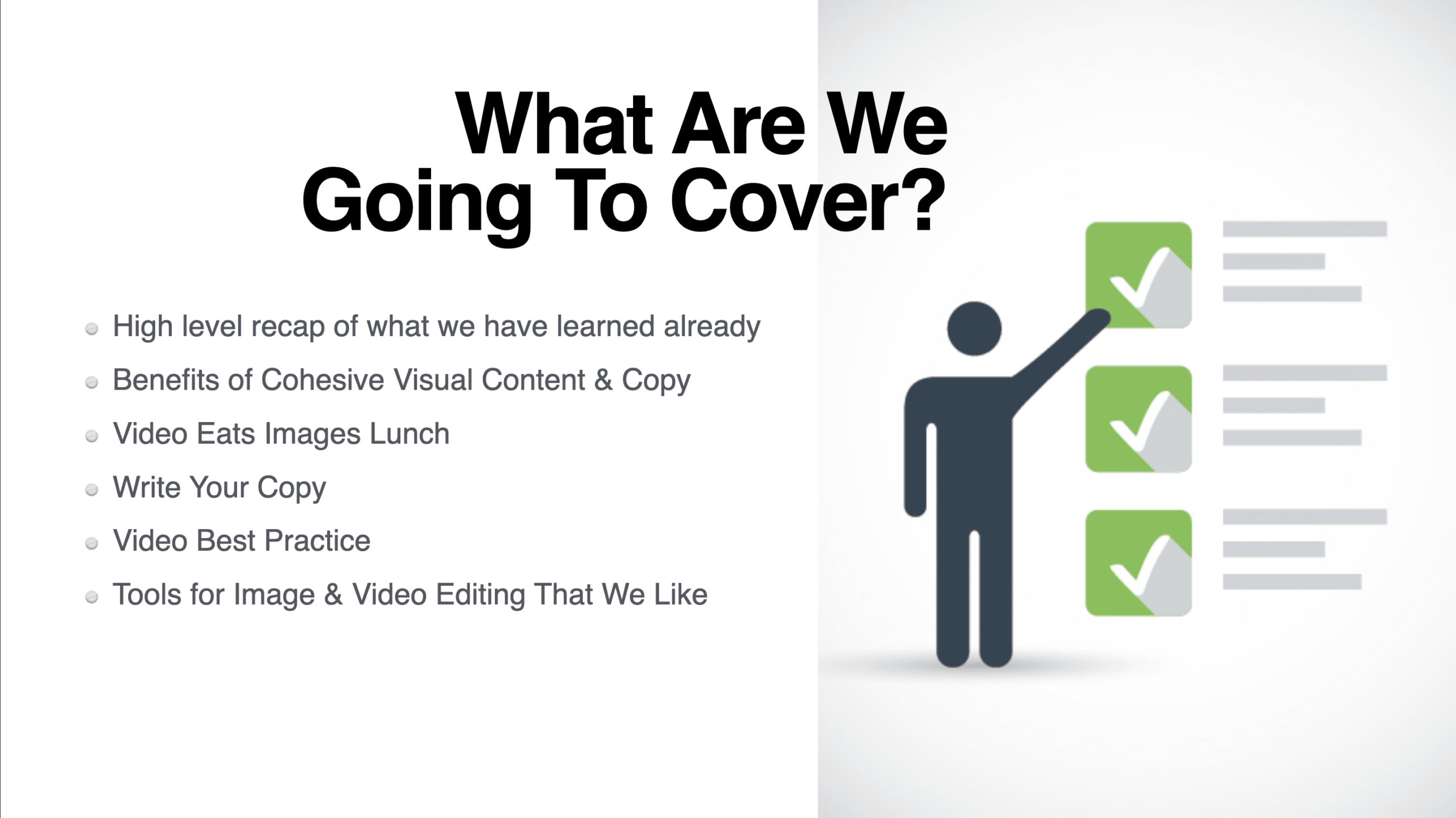Copy and Visual Content
